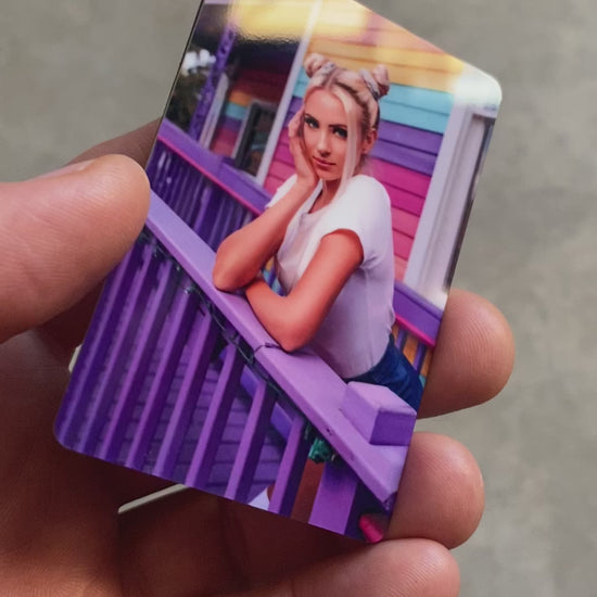 Personalized Photo Fridge Magnet Video